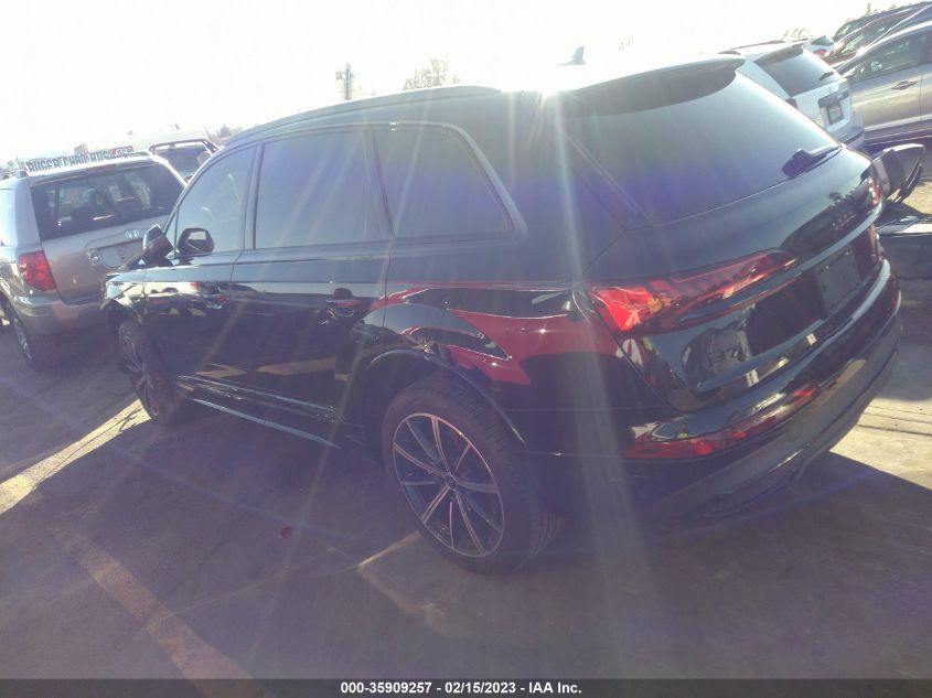 2022 AUDI Q7 PREMIUM PLUS VIN: WA1LXBF70ND018002