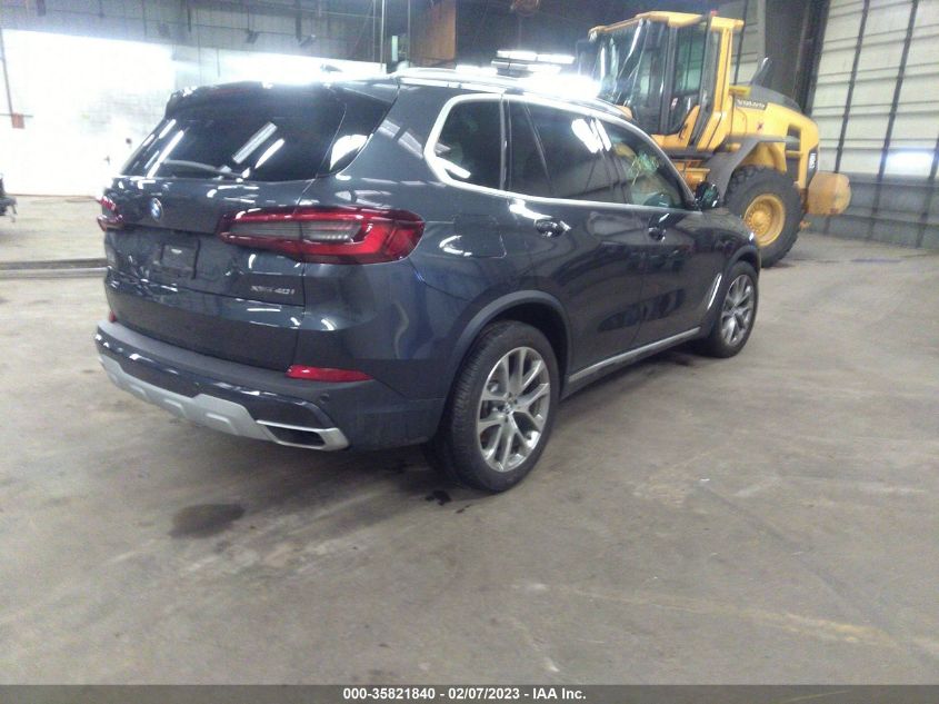 2022 BMW X5 XDRIVE40I VIN: 5UXCR6C02N9N13334