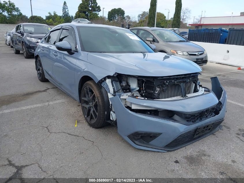 2022 HONDA CIVIC HATCHBACK SPORT TOURING VIN: 19XFL1H8XNE020045