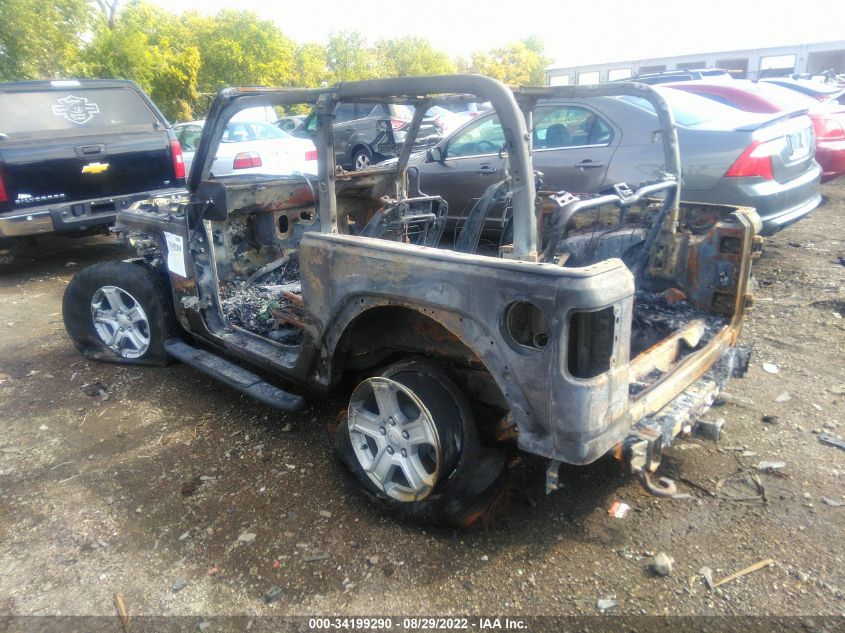 2021 JEEP WRANGLER SPORT S VIN: 1C4GJXAN1MW662994