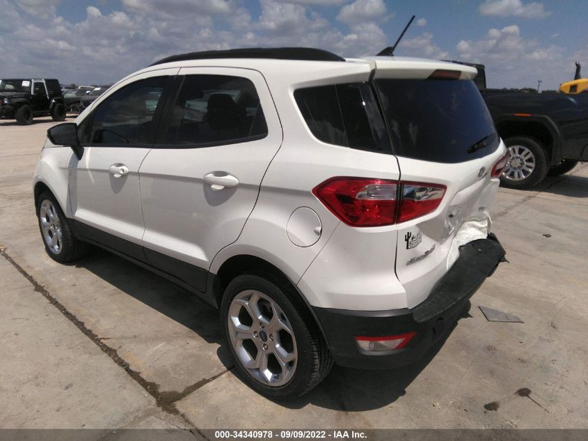 2021 FORD ECOSPORT SE VIN: MAJ3S2GEXMC439995
