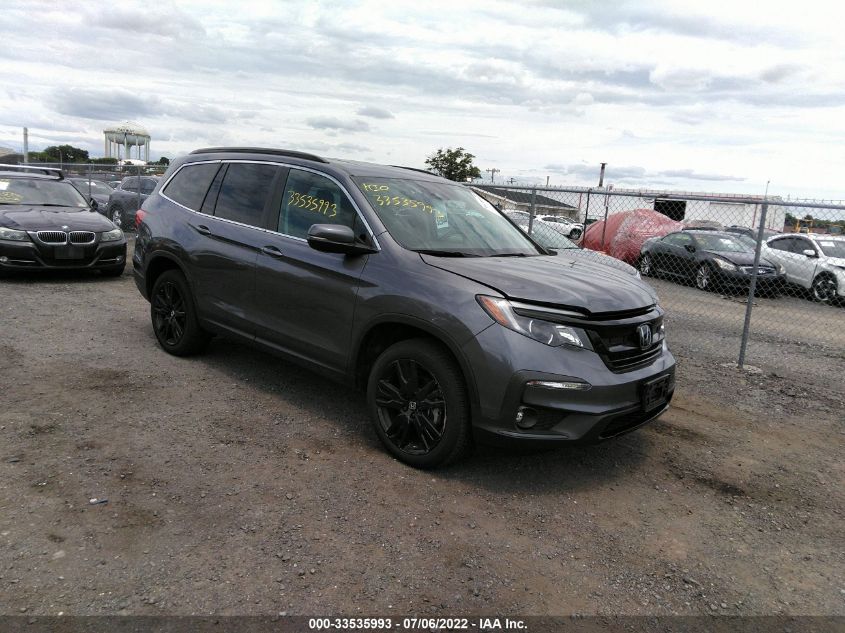 2021 HONDA PILOT SPECIAL EDITION VIN: 5FNYF6H24MB039028