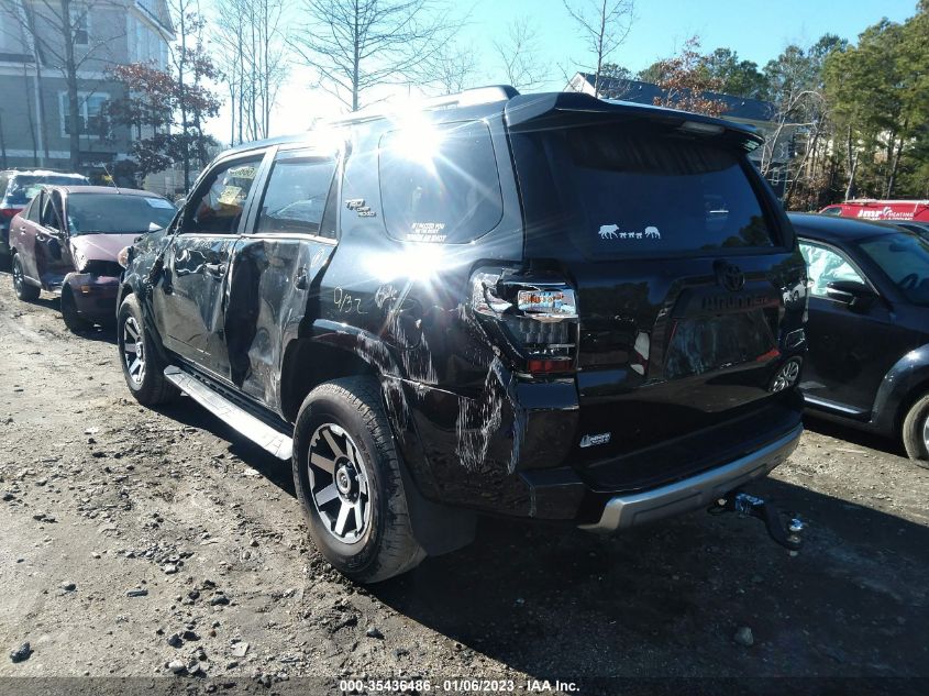 2021 TOYOTA 4RUNNER TRD OFF ROAD PREMIUM VIN: JTERU5JR5M5970324