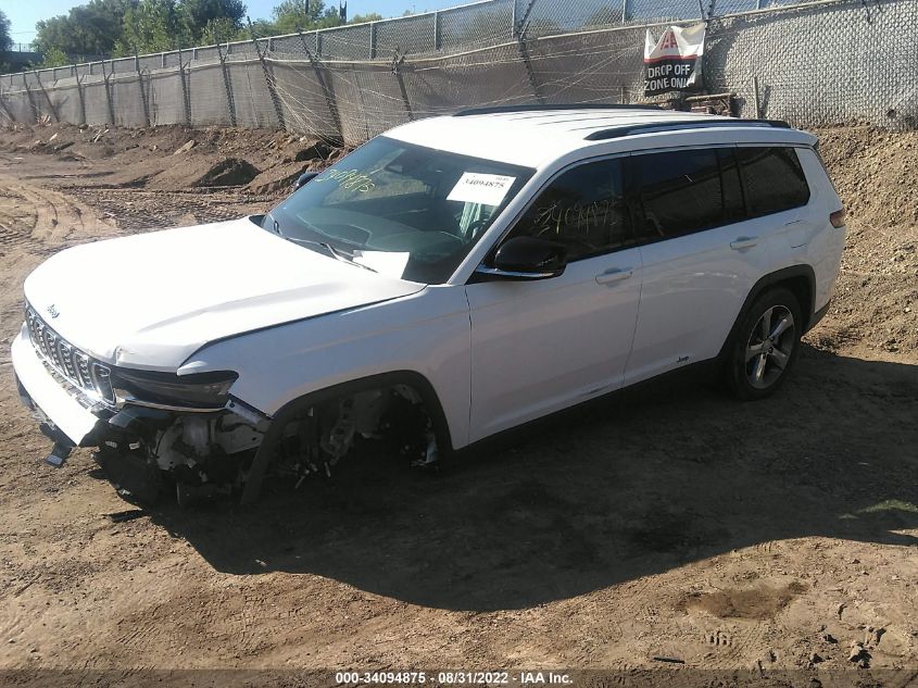 2021 JEEP GRAND CHEROKEE L LIMITED VIN: 1C4RJKBGXM8203088