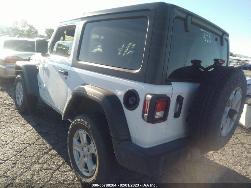 2021 JEEP WRANGLER SPORT S VIN: 1C4GJXAN8MW579966