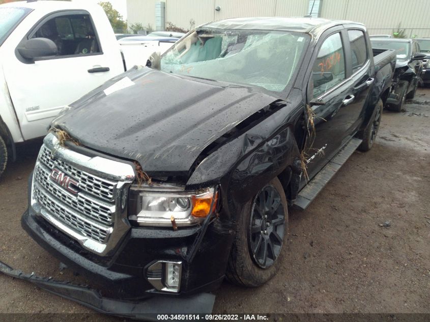 2022 GMC CANYON 4WD DENALI VIN: 1GTG6EEN6N1133815