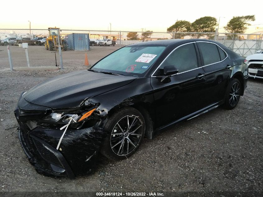 2022 TOYOTA CAMRY SE VIN: 4T1T11AK1NU627477