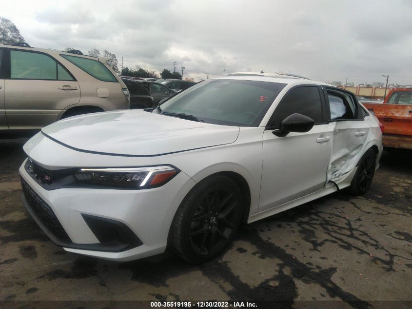 2022 HONDA CIVIC SI VIN: 2HGFE1E52NH470573