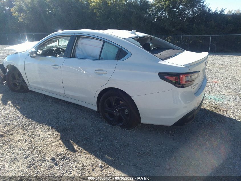 2022 SUBARU LEGACY SPORT VIN: 4S3BWAH61N3027428