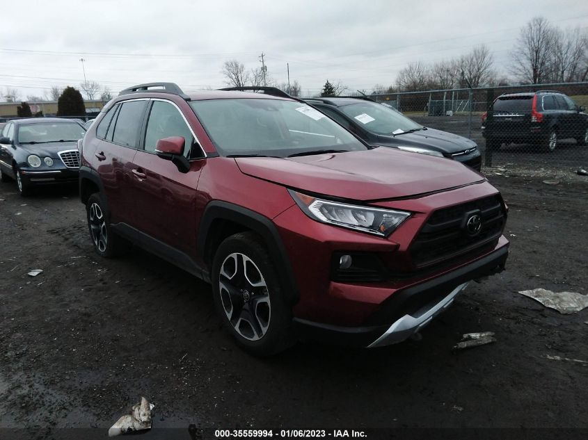 2021 TOYOTA RAV4 ADVENTURE/TRD OFF ROAD VIN: 2T3J1RFV9MW169119