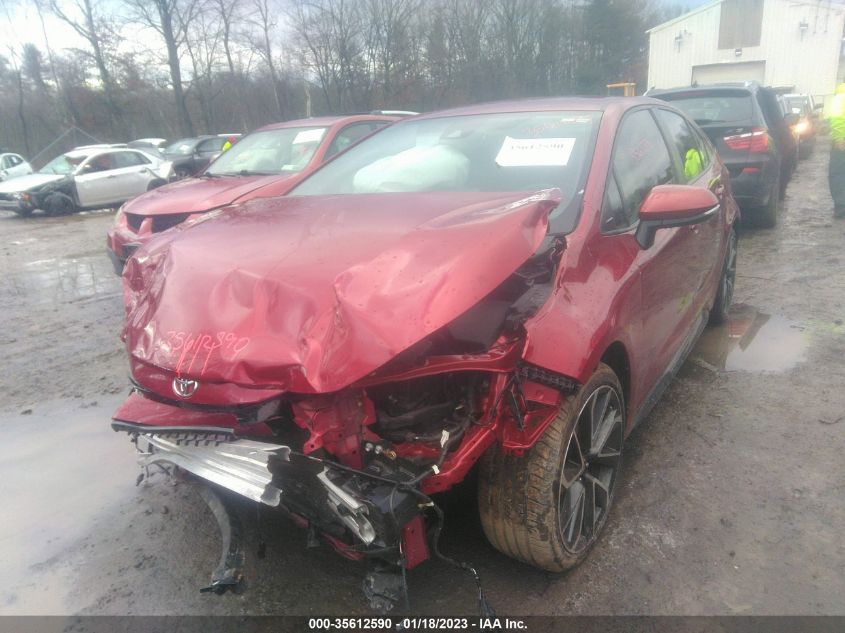 2022 TOYOTA COROLLA SE/SE NIGHTSHADE/APEX SE VIN: JTDS4MCE9NJ085868