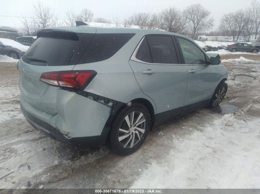 2022 CHEVROLET EQUINOX LT VIN: 2GNAXUEV7N6111534