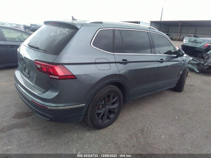 2022 VOLKSWAGEN TIGUAN SE VIN: 3VV3B7AX1NM046342