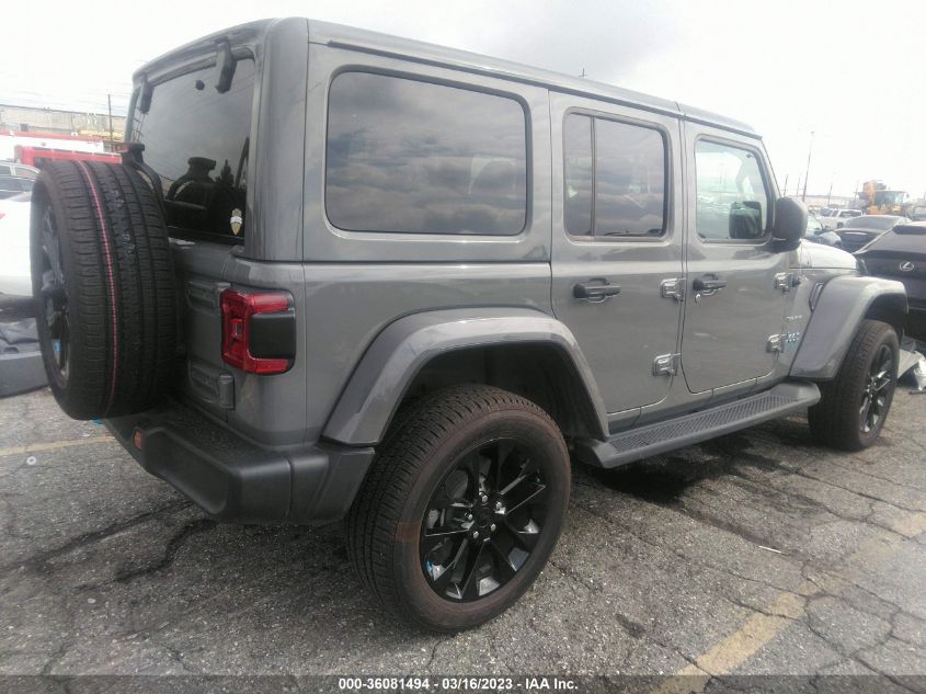 2023 JEEP WRANGLER 4XE SAHARA VIN: 1C4JJXP62PW516260
