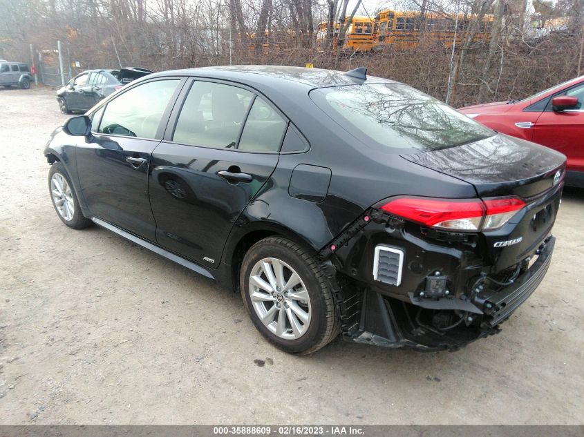 2023 TOYOTA COROLLA HYBRID VIN: JTDBDMHE7P3000686