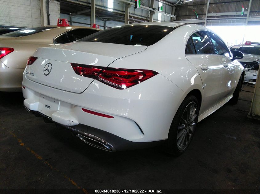 2020 MERCEDES-BENZ CLA CLA 250 VIN: 00K5J4GB8LN083238