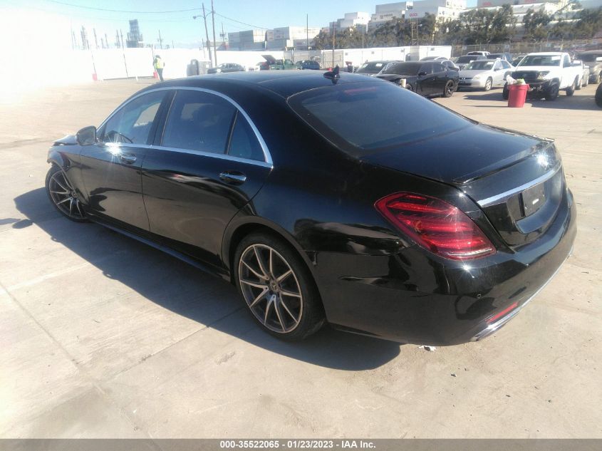 2020 MERCEDES-BENZ S-CLASS S 450 VIN: WDDUG6GB3LA522293