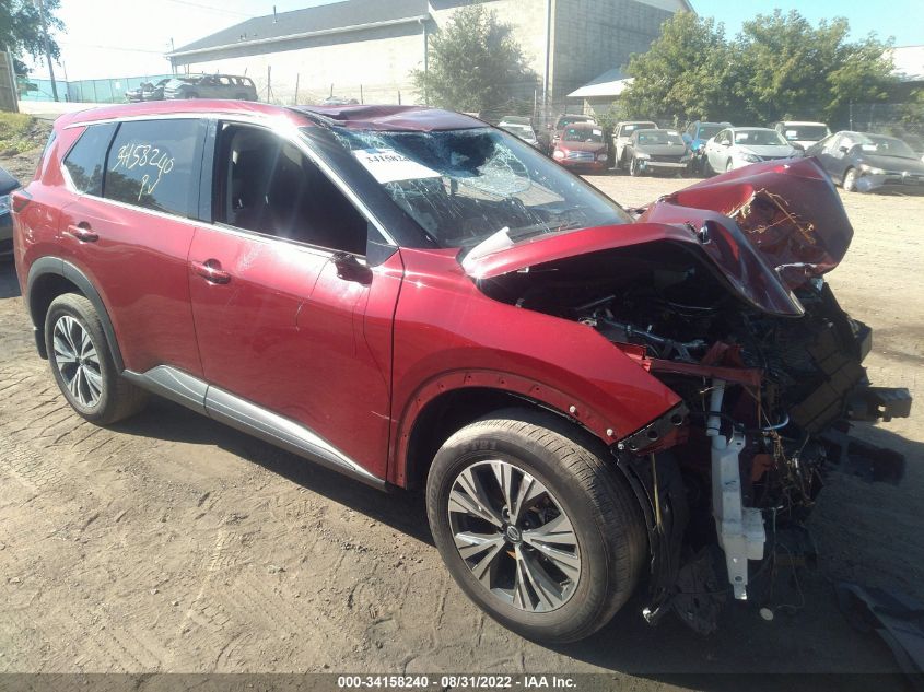 2021 NISSAN ROGUE SV VIN: JN8AT3BB4MW216663