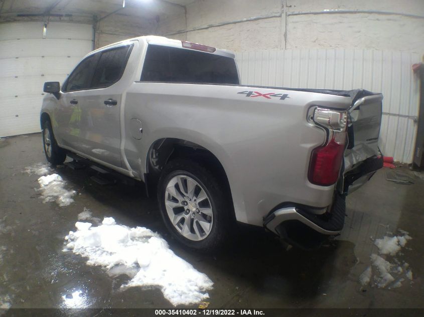 2022 CHEVROLET SILVERADO 1500 CUSTOM VIN: 3GCPDBEK0NG610203