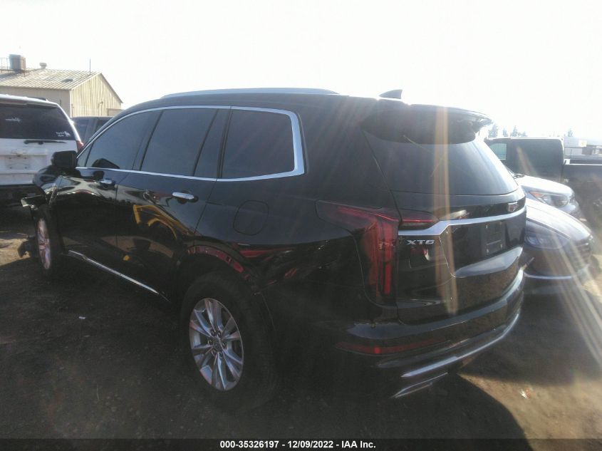 2021 CADILLAC XT6 LUXURY VIN: 1GYKPAR40MZ217124