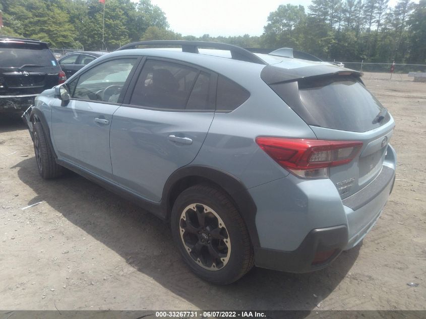 2021 SUBARU CROSSTREK PREMIUM VIN: JF2GTAPC7M8301353