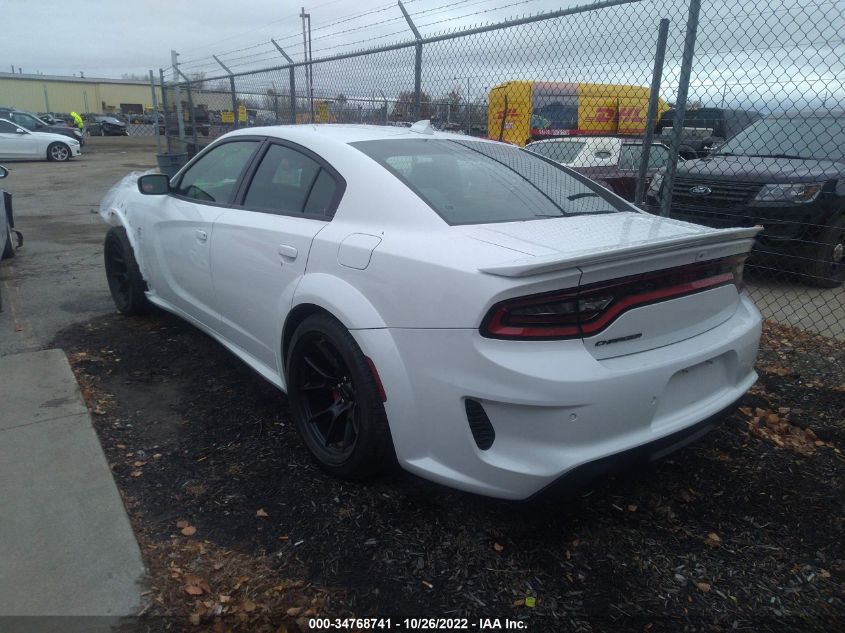 2022 DODGE CHARGER SRT HELLCAT REDEYE VIN: 2C3CDXL97NH136007