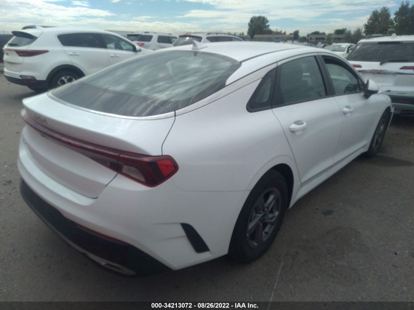 2022 KIA K5 LXS VIN: 5XXG14J25NG136231