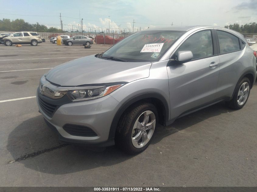 2021 HONDA HR-V LX VIN: 3CZRU5H31MM709475