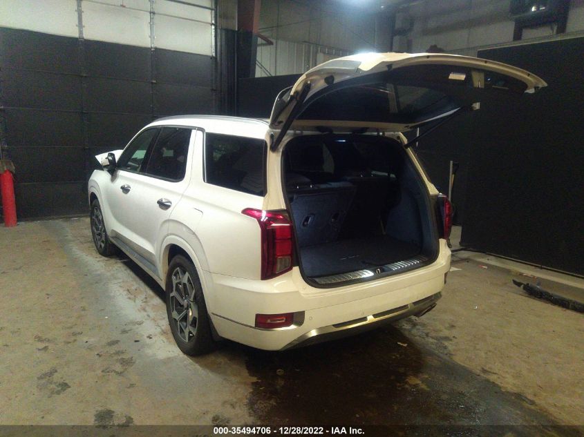 2022 HYUNDAI PALISADE CALLIGRAPHY VIN: KM8R7DHE3NU486180