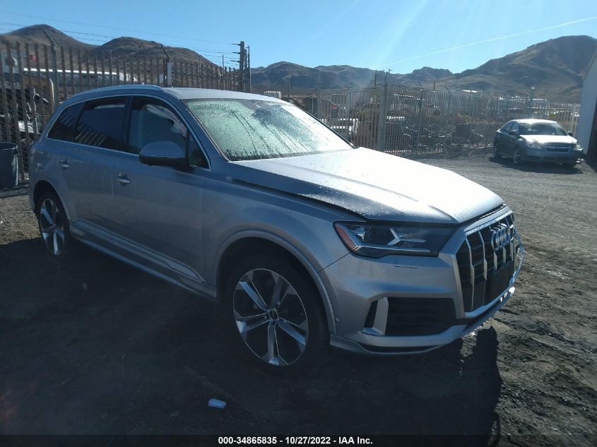 2021 AUDI Q7 PREMIUM PLUS VIN: WA1LXAF74MD032753