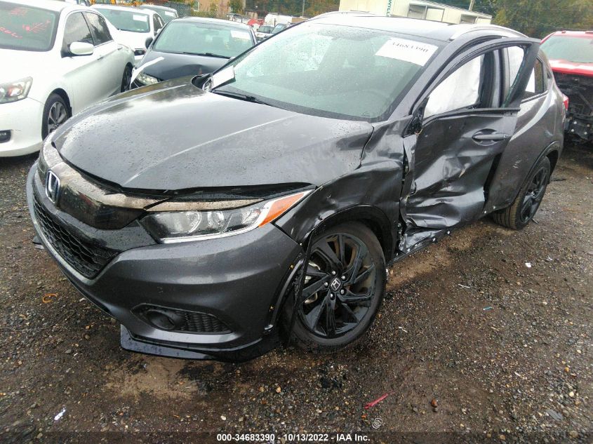 2021 HONDA HR-V SPORT VIN: 3CZRU6H15MM735131