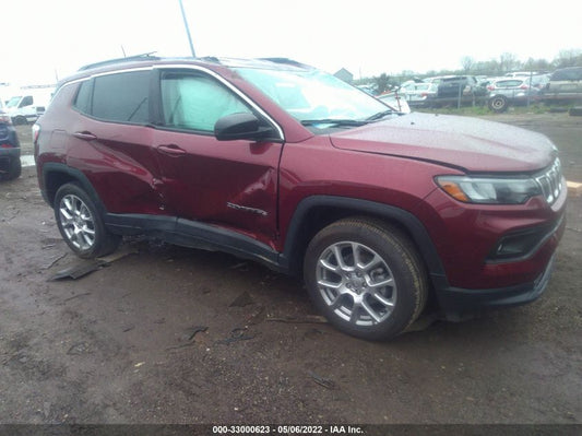 2022 JEEP COMPASS LATITUDE LUX VIN: 3C4NJDFB4NT109185