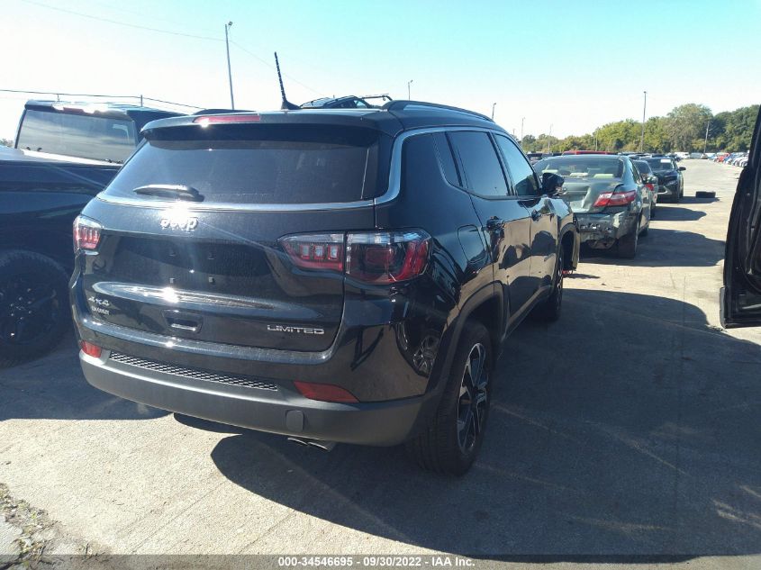 2022 JEEP COMPASS LIMITED VIN: 3C4NJDCB0NT159943