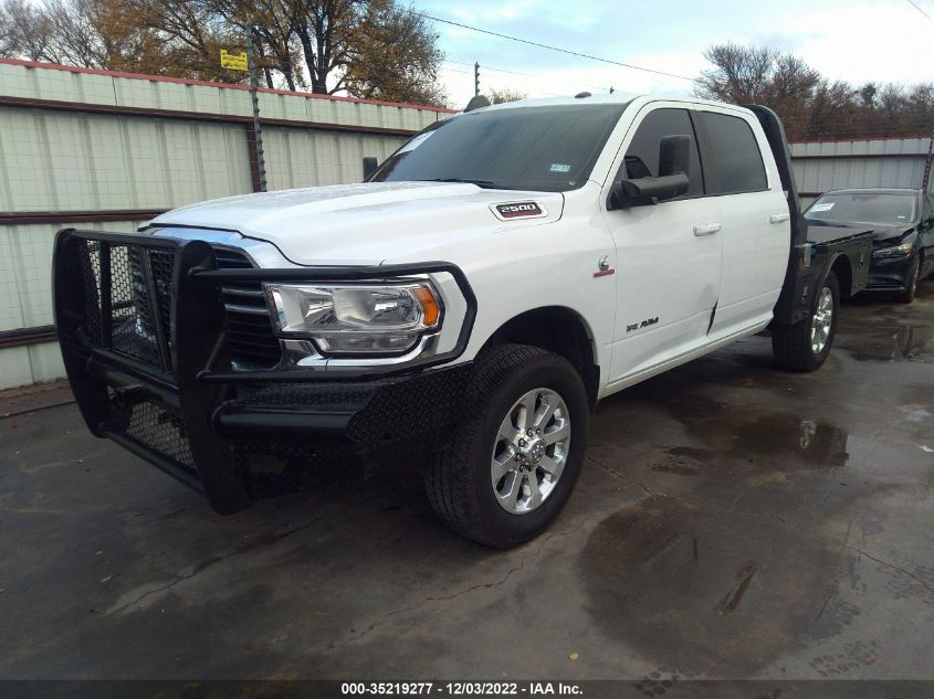 2021 RAM 2500 LONE STAR VIN: 3C6UR5DL8MG629720