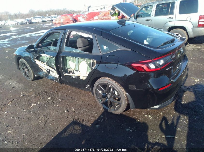 2022 HONDA CIVIC HATCHBACK SPORT VIN: 19XFL2H86NE024440
