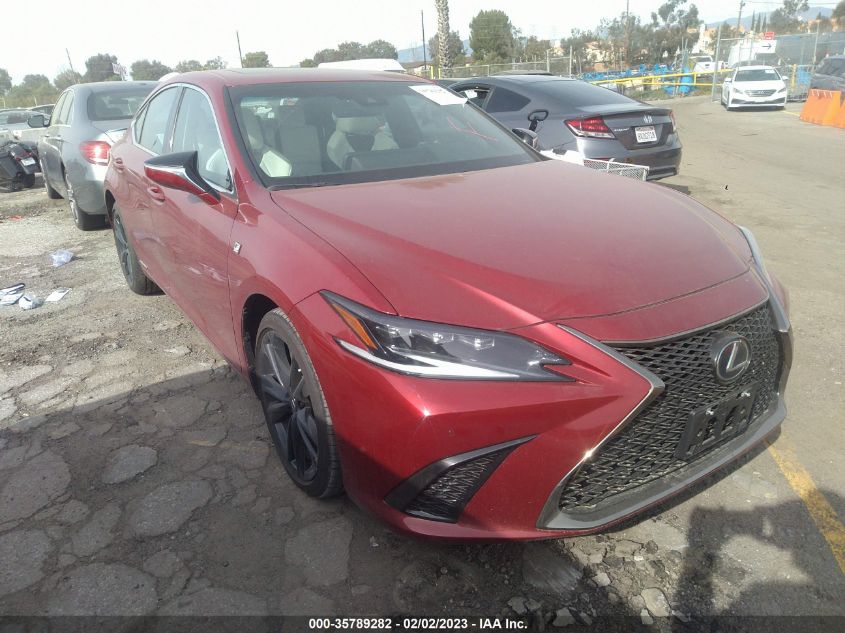 2022 LEXUS ES ES 300H F SPORT VIN: 58AGA1C18NU019177