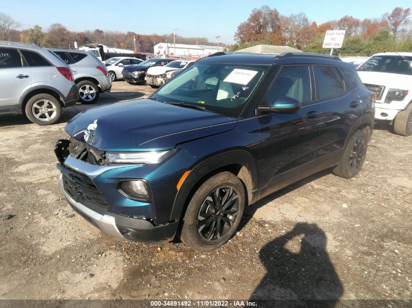 2021 CHEVROLET TRAILBLAZER LT VIN: KL79MPS21MB024060