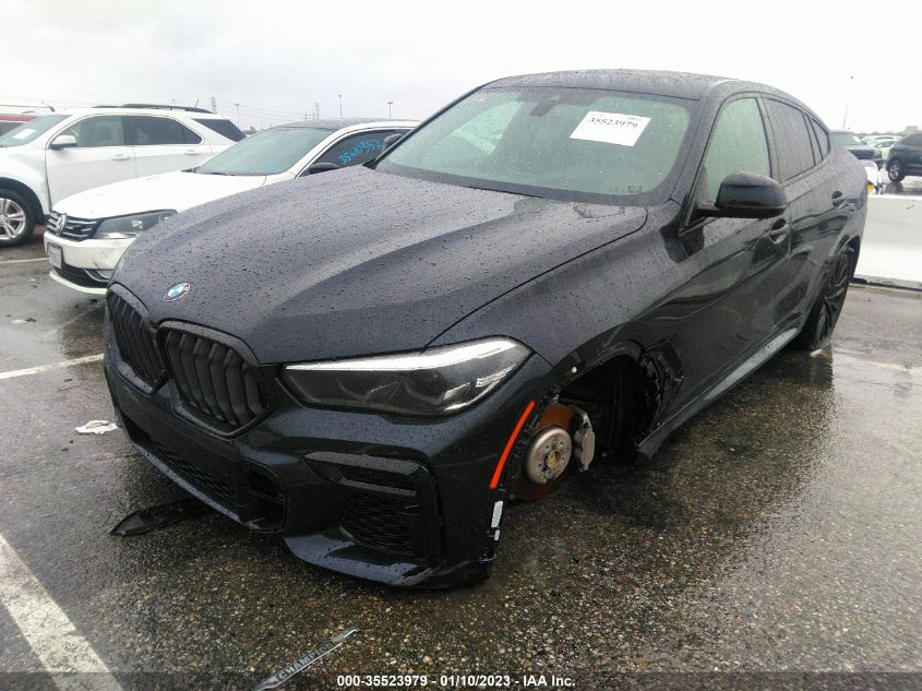 2022 BMW X6 XDRIVE40I VIN: 5UXCY6C0XN9M45819