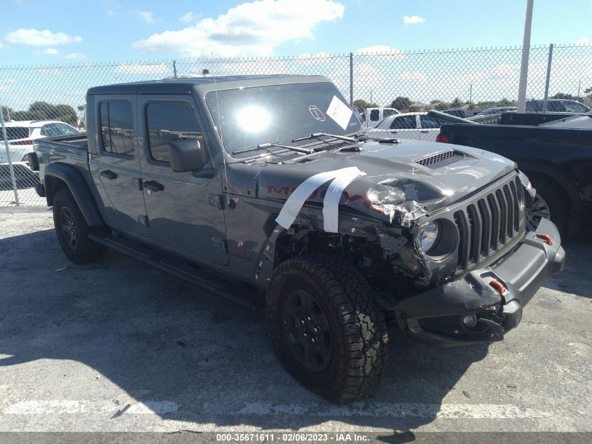 2022 JEEP GLADIATOR MOJAVE VIN: 1C6JJTEG1NL120878