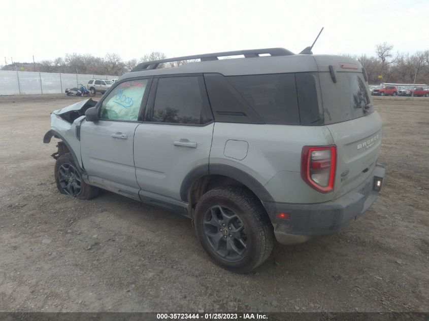 2022 FORD BRONCO SPORT BADLANDS VIN: 3FMCR9D9XNRD22485