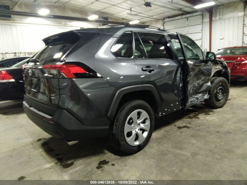 2021 TOYOTA RAV4 LE VIN: 2T3F1RFV0MC156802