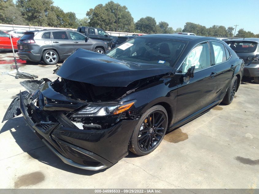 2022 TOYOTA CAMRY XSE VIN: 4T1K61AK6NU026367