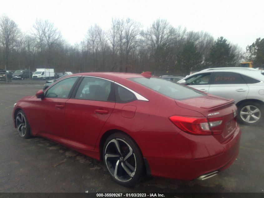 2020 HONDA ACCORD SEDAN SPORT VIN: 1HGCV2F33LA028063