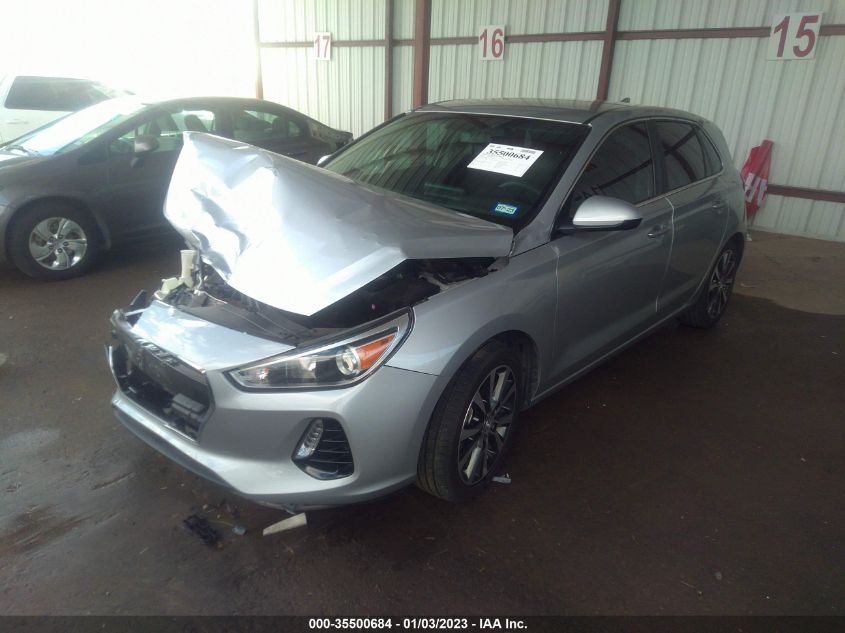 2020 HYUNDAI ELANTRA GT VIN: KMHH35LE6LU135703