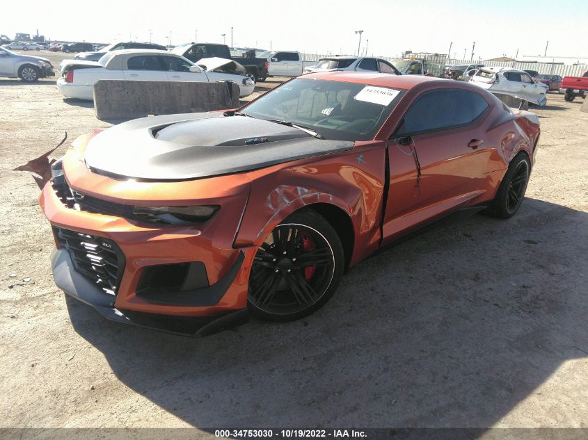 2022 CHEVROLET CAMARO ZL1 VIN: 1G1FK1R66N0123271