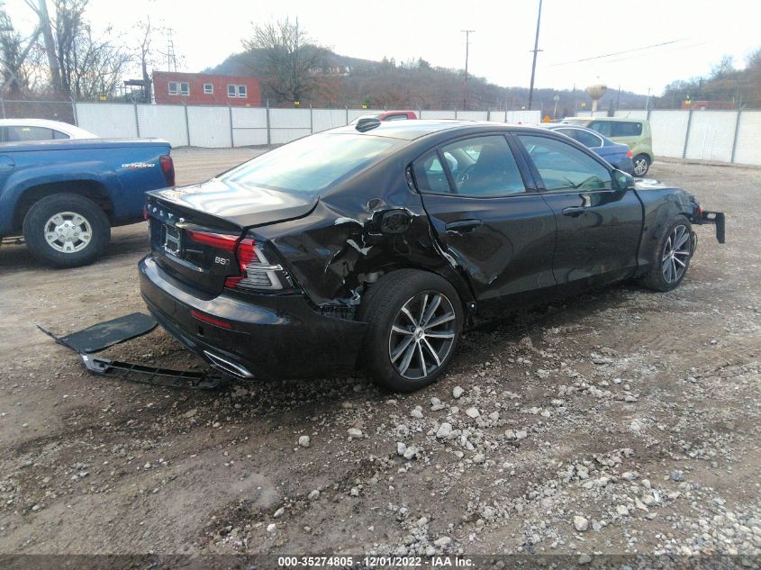 2022 VOLVO S60 MOMENTUM/INSCRIPTION VIN: 7JRL12TZ9NG174035