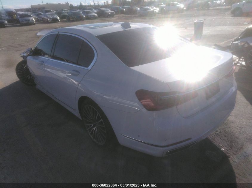 2022 BMW 7 SERIES 750I XDRIVE VIN: WBA7U2C06NCJ31379