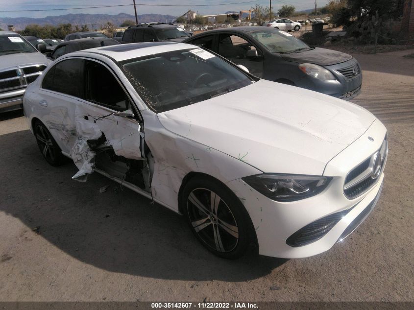 2022 MERCEDES-BENZ C-CLASS C 300 VIN: W1KAF4GB6NR038293