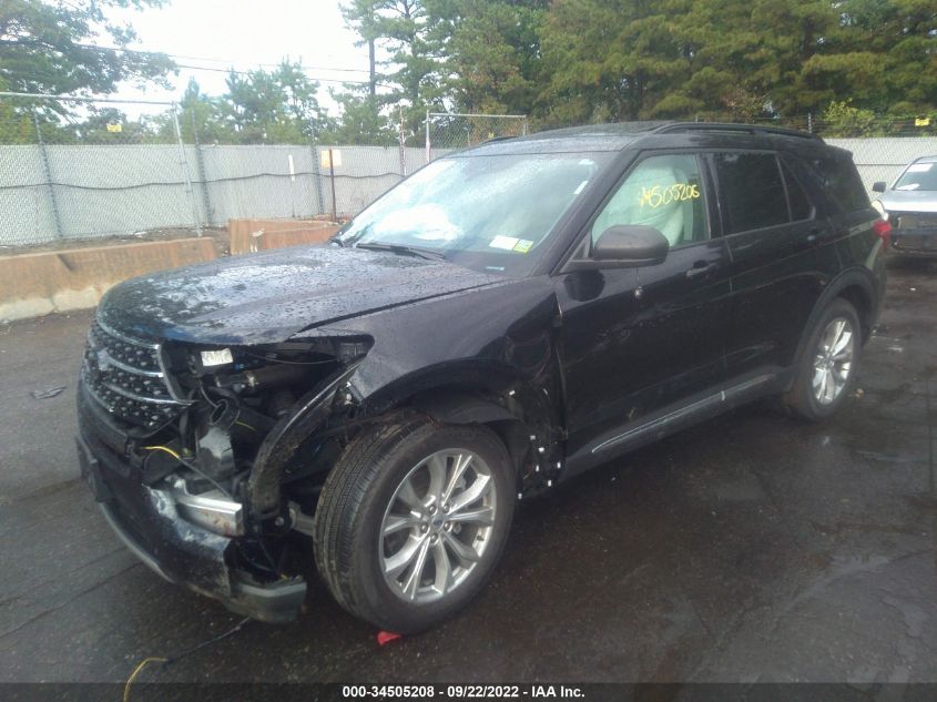 2021 FORD EXPLORER XLT VIN: 1FMSK8DH9MGA10231