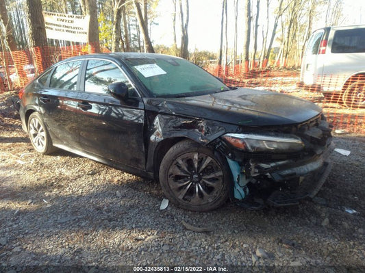 2022 HONDA CIVIC SEDAN EX VIN: JHMFE1F79NX003305